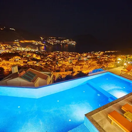 Unlimited 5 Bedroom Luxury With Infinity Pool Villa Kalkan