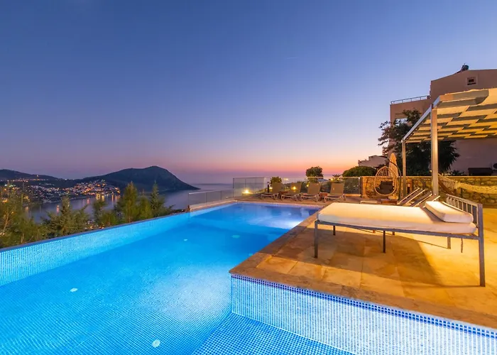 Unlimited 5 Bedroom Luxury With Infinity Pool * Kalkan