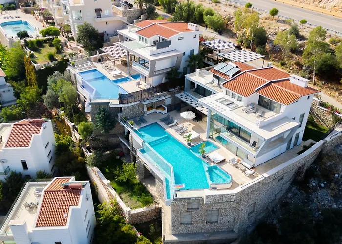 Unlimited 5 Bedroom Luxury With Infinity Pool Villa Kalkan