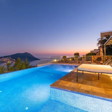 Unlimited 5 Bedroom Luxury With Infinity Pool * Kalkan